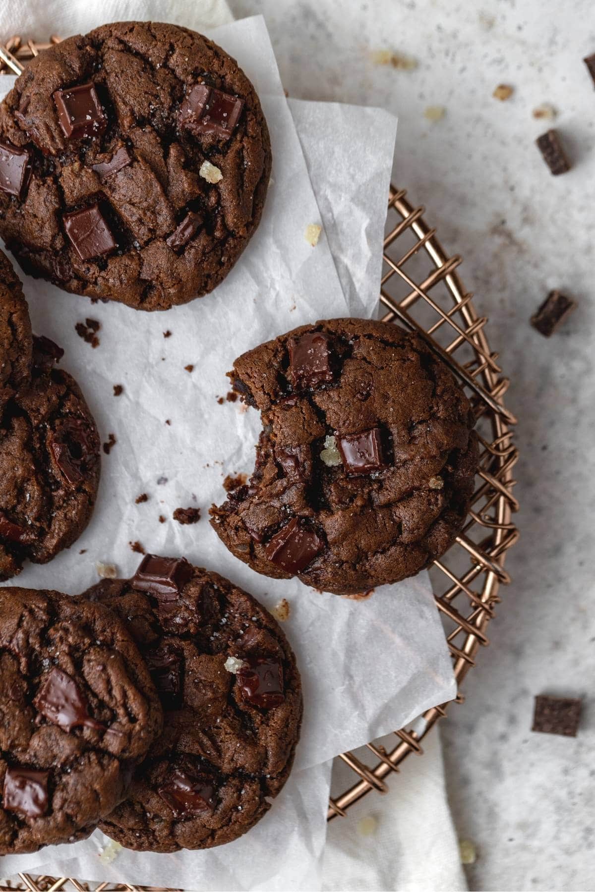 Easy Chocolate Chunk Gingerbread Cookies Recipe - Dinner, then Dessert