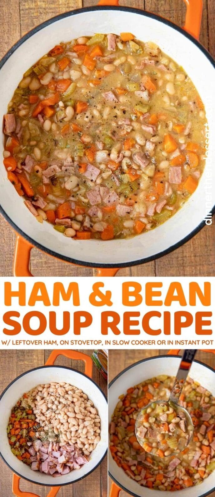 Ham and Bean Soup collage