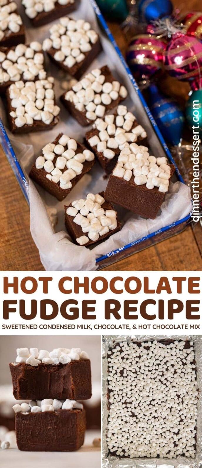 Hot Chocolate Fudge collage