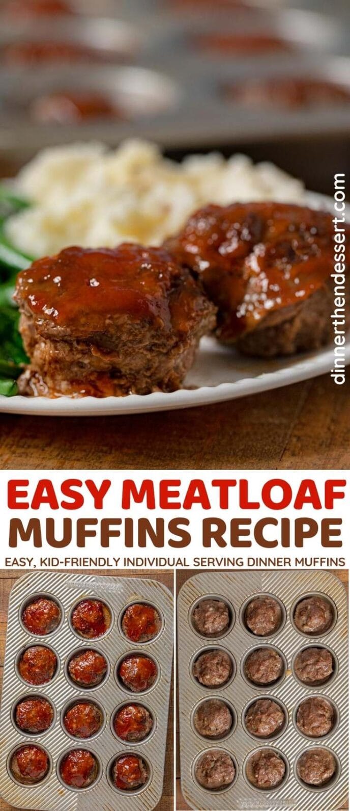 Glazed Mini Meatloaves Recipe