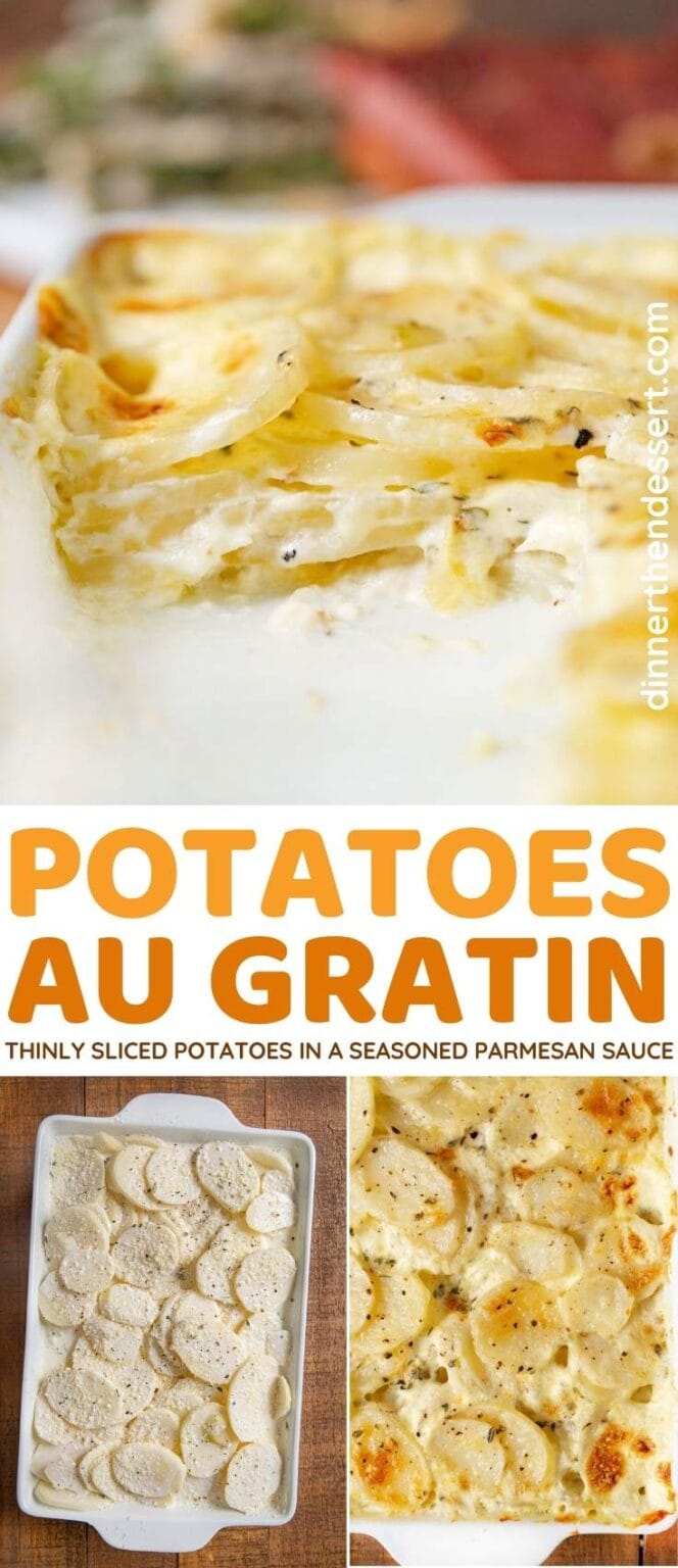 Potatoes Au Gratin Recipe- Dinner, then Dessert