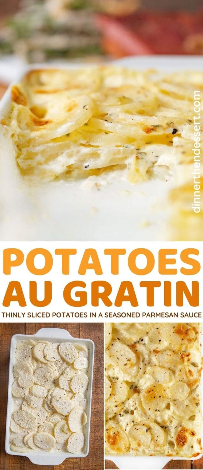 Potatoes Au Gratin collage