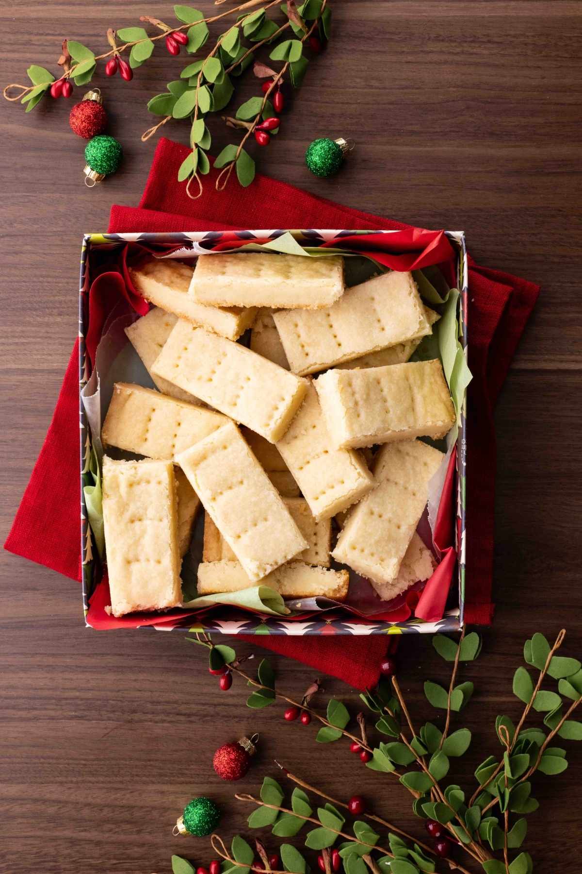 Shortbread Cookies in gift box