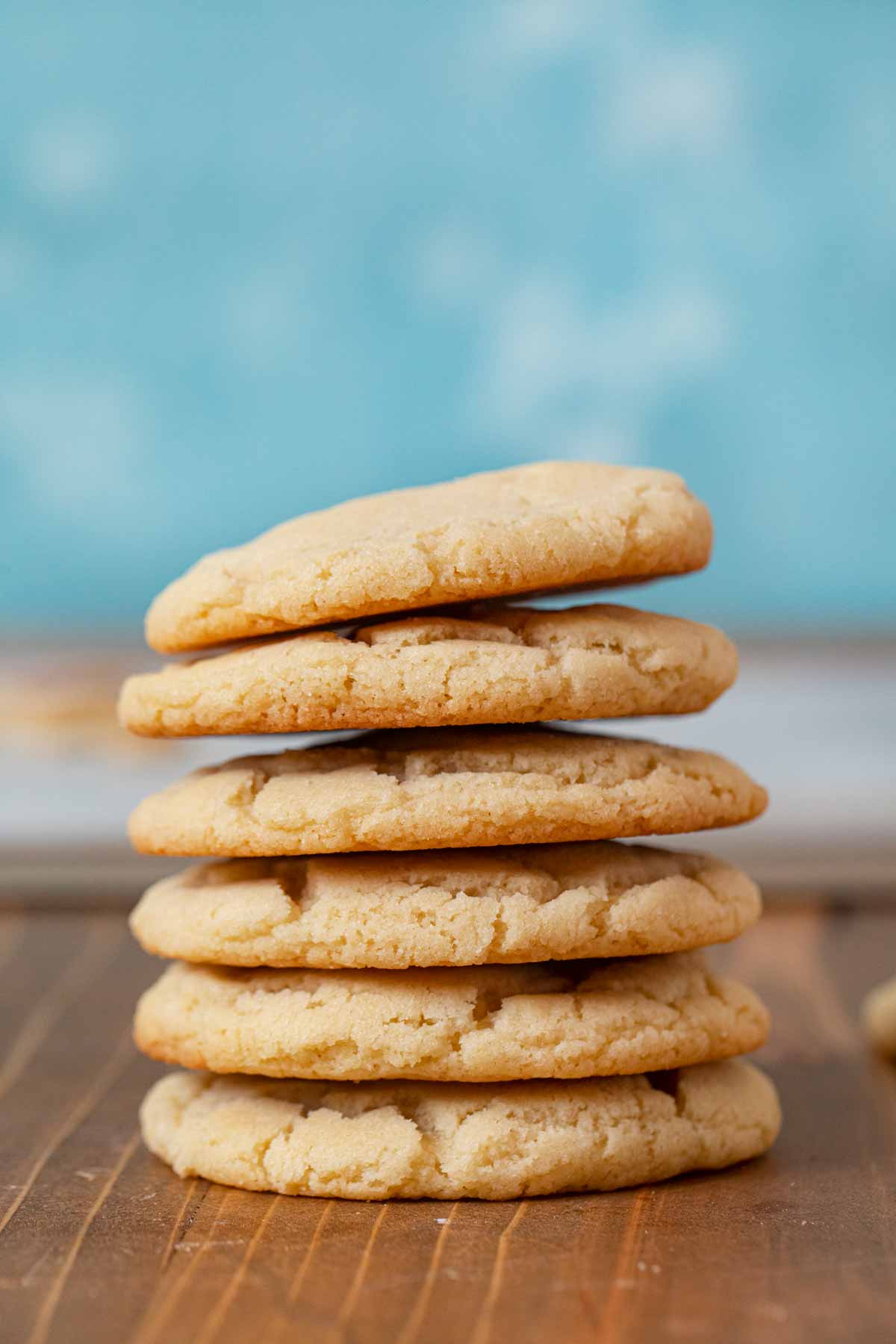 stack of sugar cookies