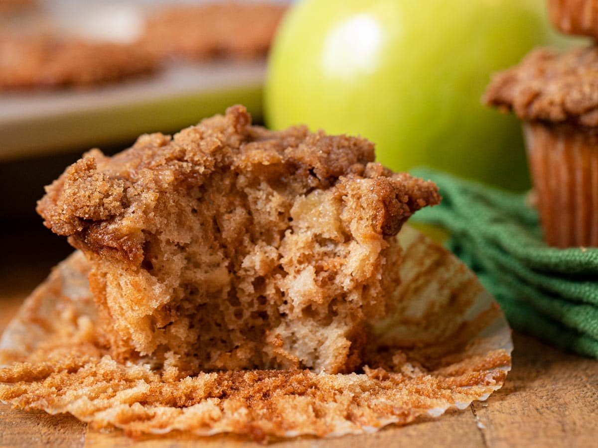 Apple Pie Muffins Recipe (with Thrive Life Food Storage) - Home and Kind