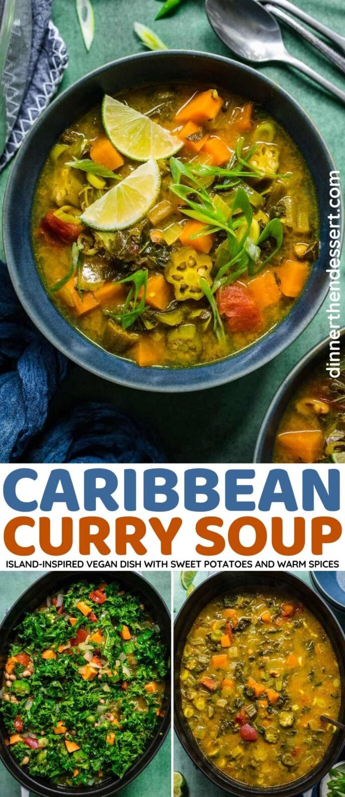 Caribbean Curry Soup Recipe - Dinner, then Dessert