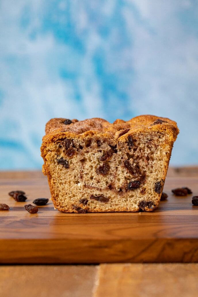 Easy Cinnamon Raisin Quickbread Recipe Dinner, then Dessert