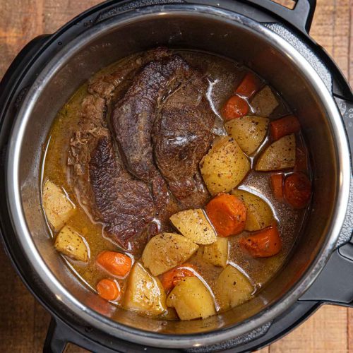 Instant Pot Beef Pot Roast Recipe - Dinner, then Dessert