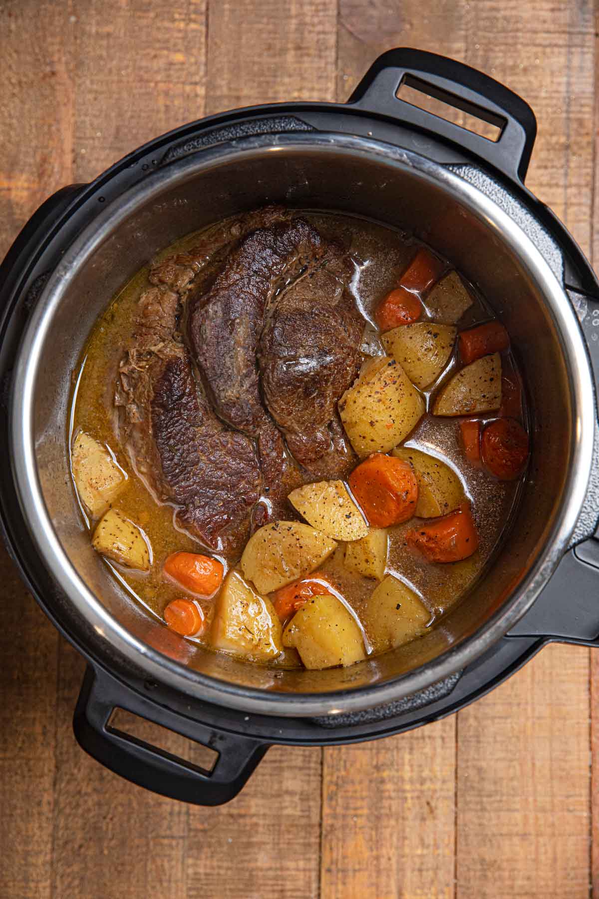 Instant Pot Beef Roast With Tender Vegetables