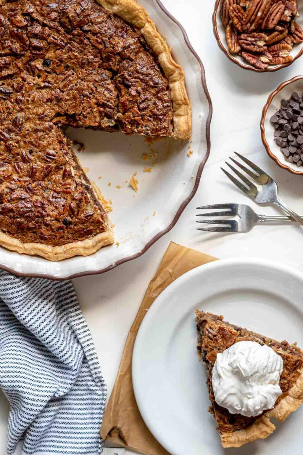 Kentucky Derby Pie Recipe (No Bourbon) - Dinner, then Dessert