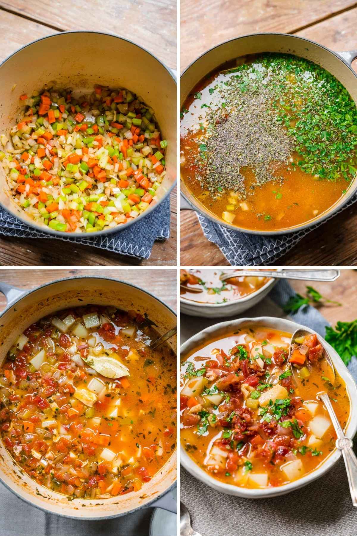 Manhattan Clam Chowder Recipe