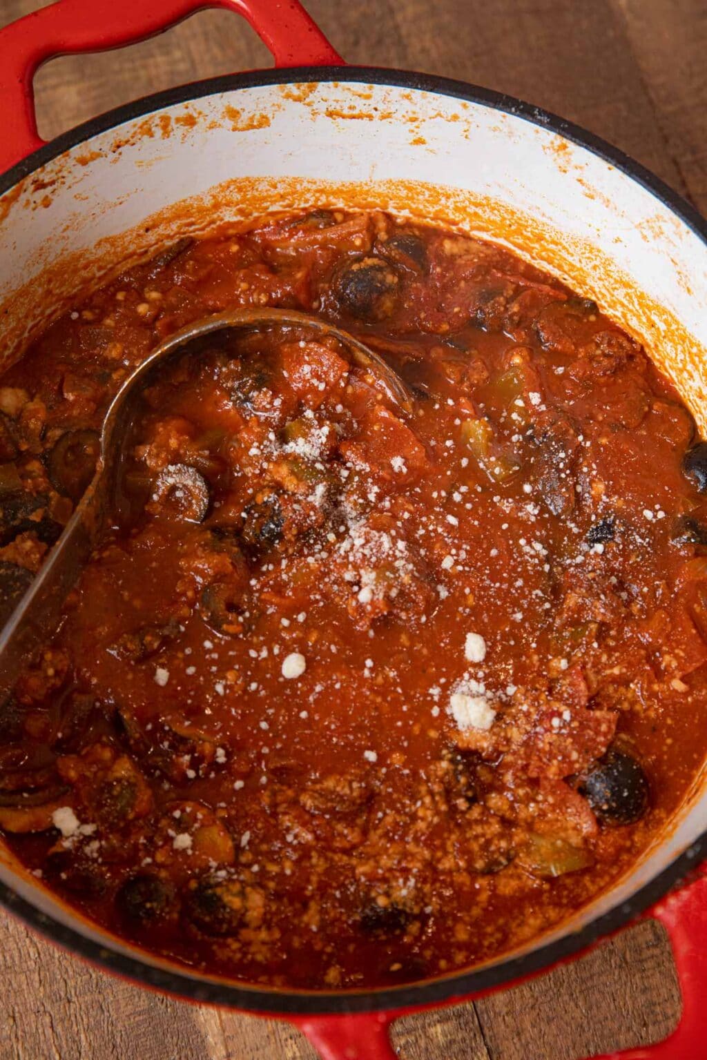 Easy Sausage Combo Pizza Soup Recipe Dinner, then Dessert