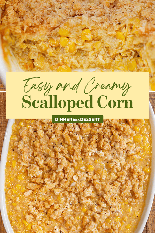 Corn Casserole image collage