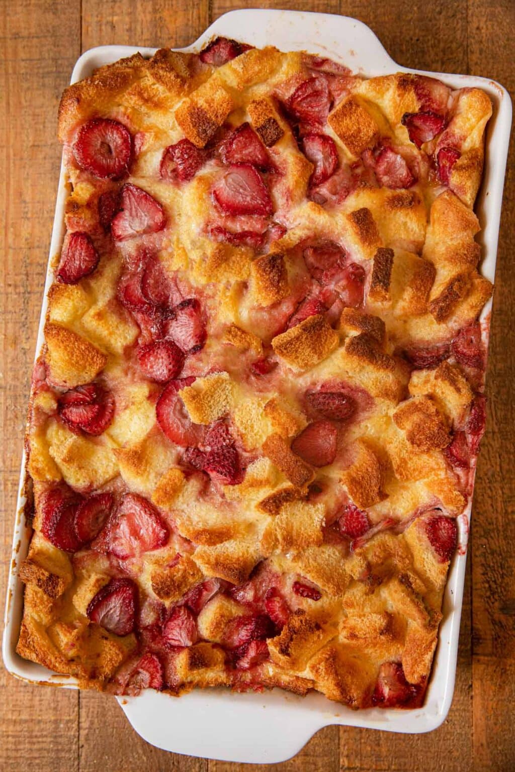 Strawberry Nutella Bread Pudding Recipe - Dinner, Then Dessert