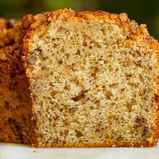 Cross section of bundt cake