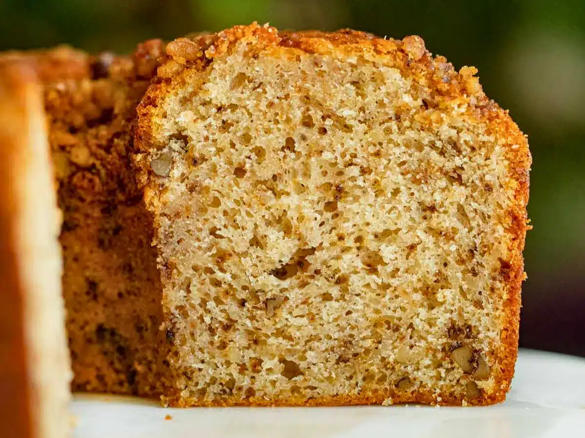 Cross section of bundt cake