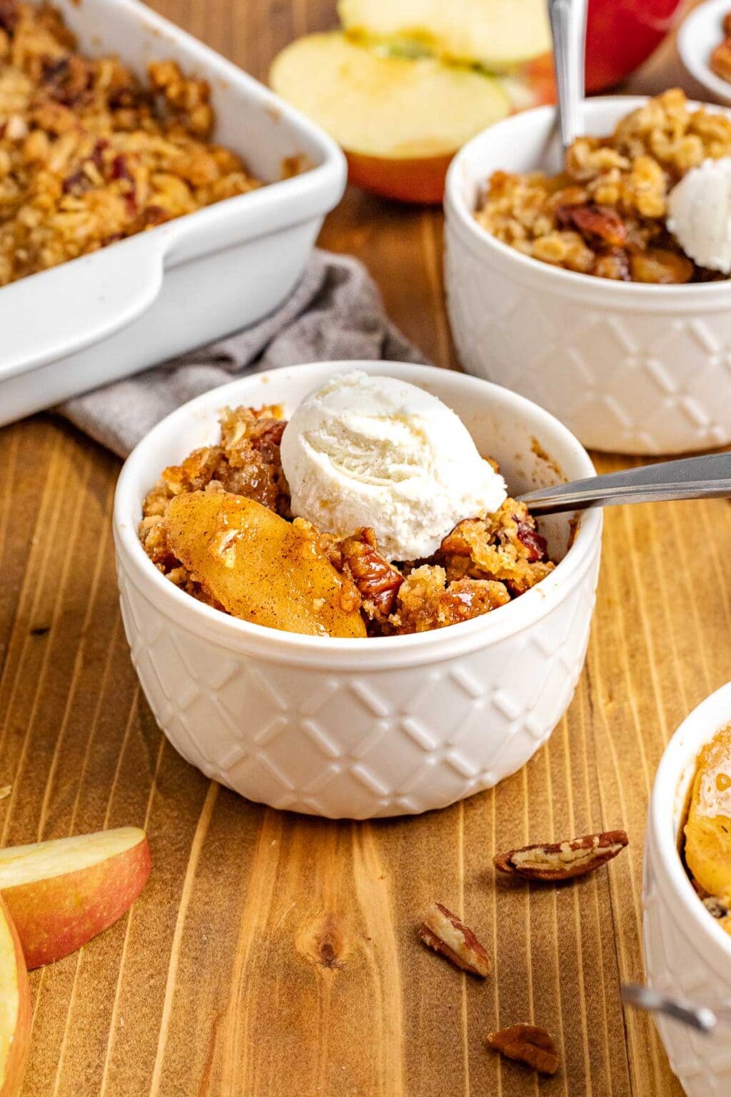 Easy Apple Pecan Crisp Recipe Dinner, then Dessert