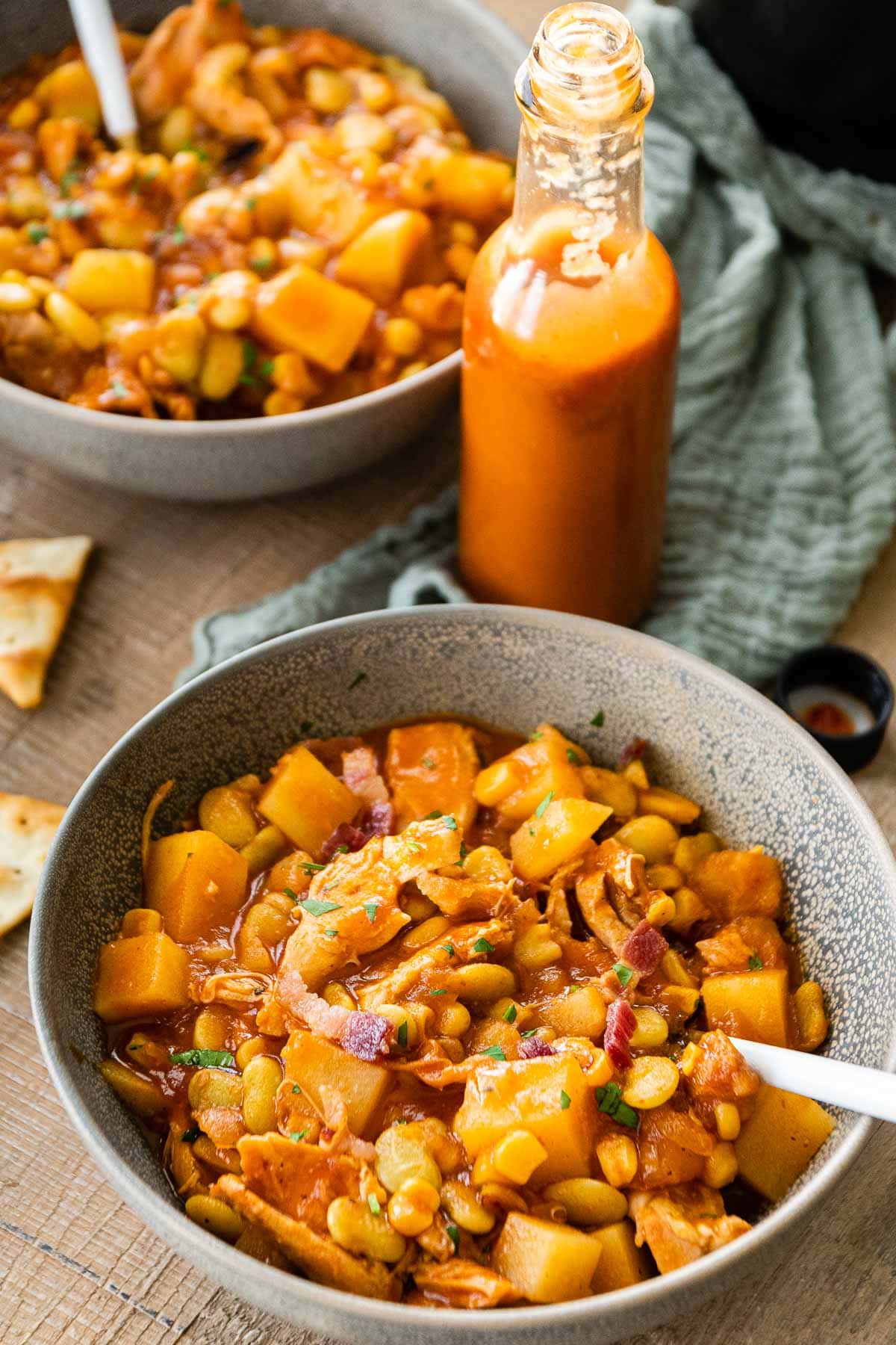 Brunswick Stew in serving bowl