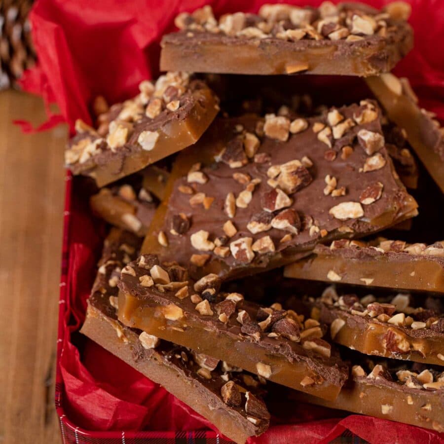 Easy Toffee Bits Recipe - Dinner, then Dessert