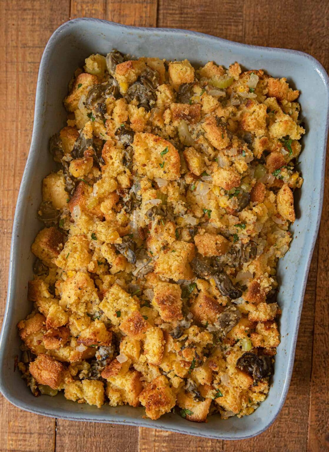 Oyster Cornbread Dressing Recipe Dinner, then Dessert