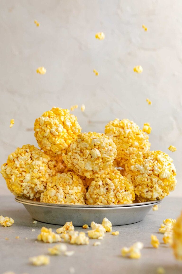 Easy Popcorn Balls Recipe Dinner, then Dessert