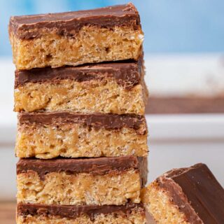 butterscotch squares bars in stack 4x3