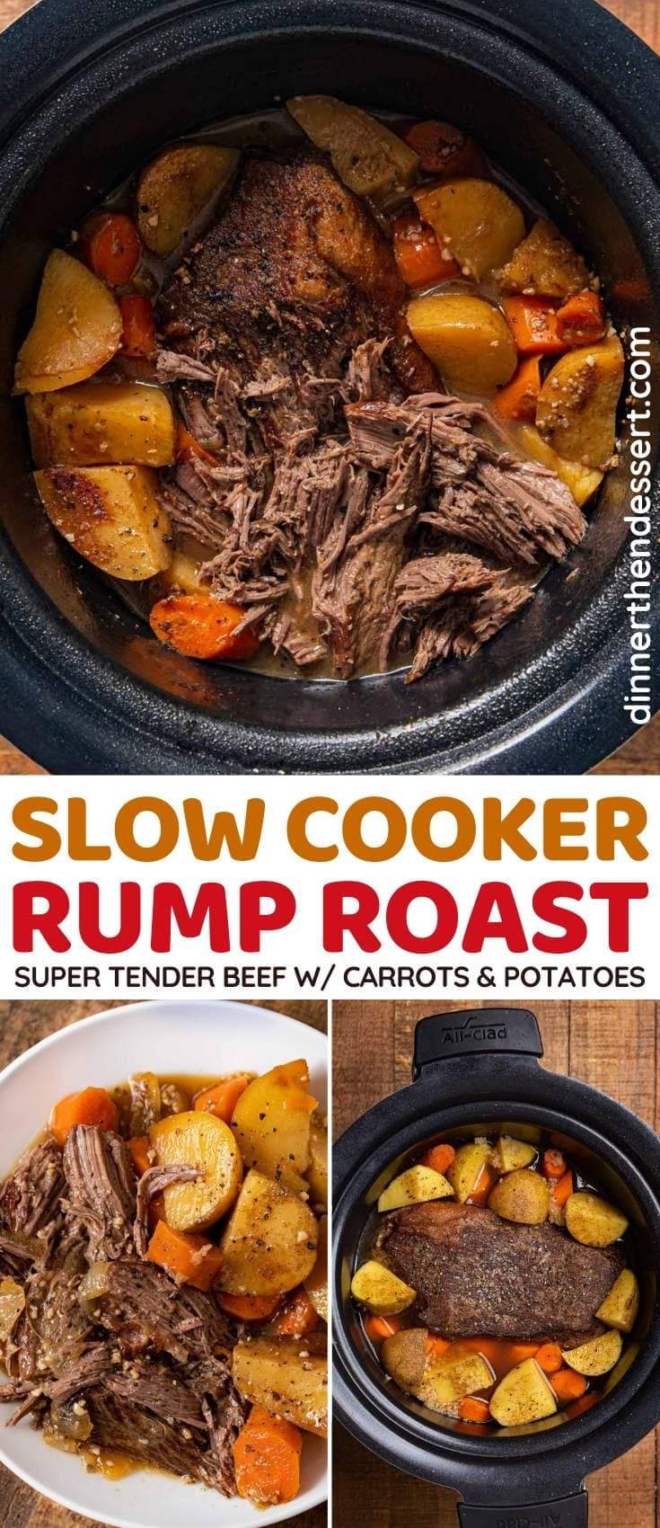 beef rump roast crock pot