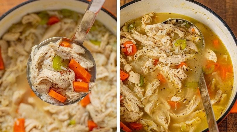 Easy Chicken Rice Soup Recipe – Home Cooking Memories