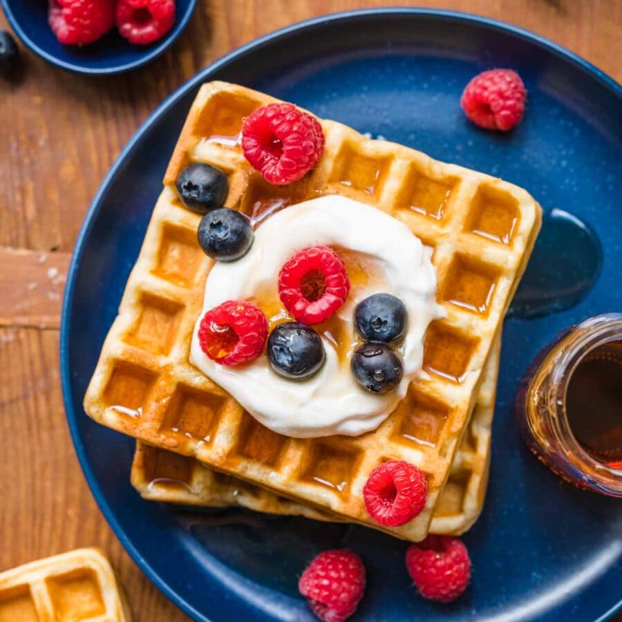 32 Yummy Pancake & Waffle Ideas for the Family Dinner, then Dessert