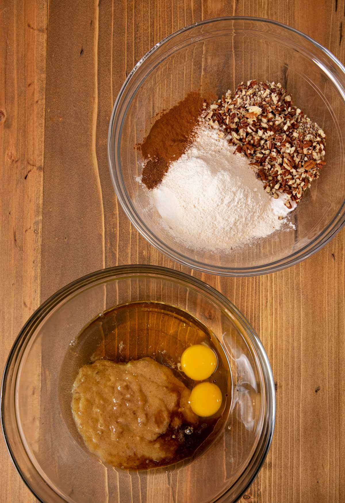 Honey Banana Bread ingredients