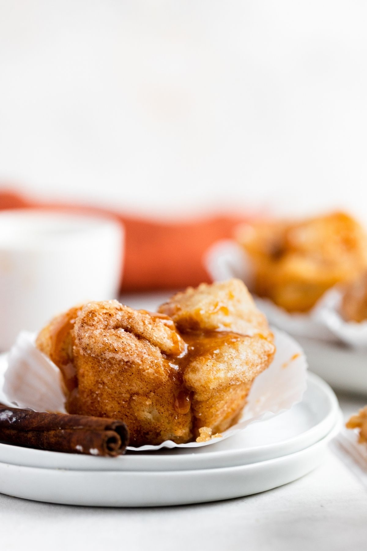 Monkey Bread Muffins on plate
