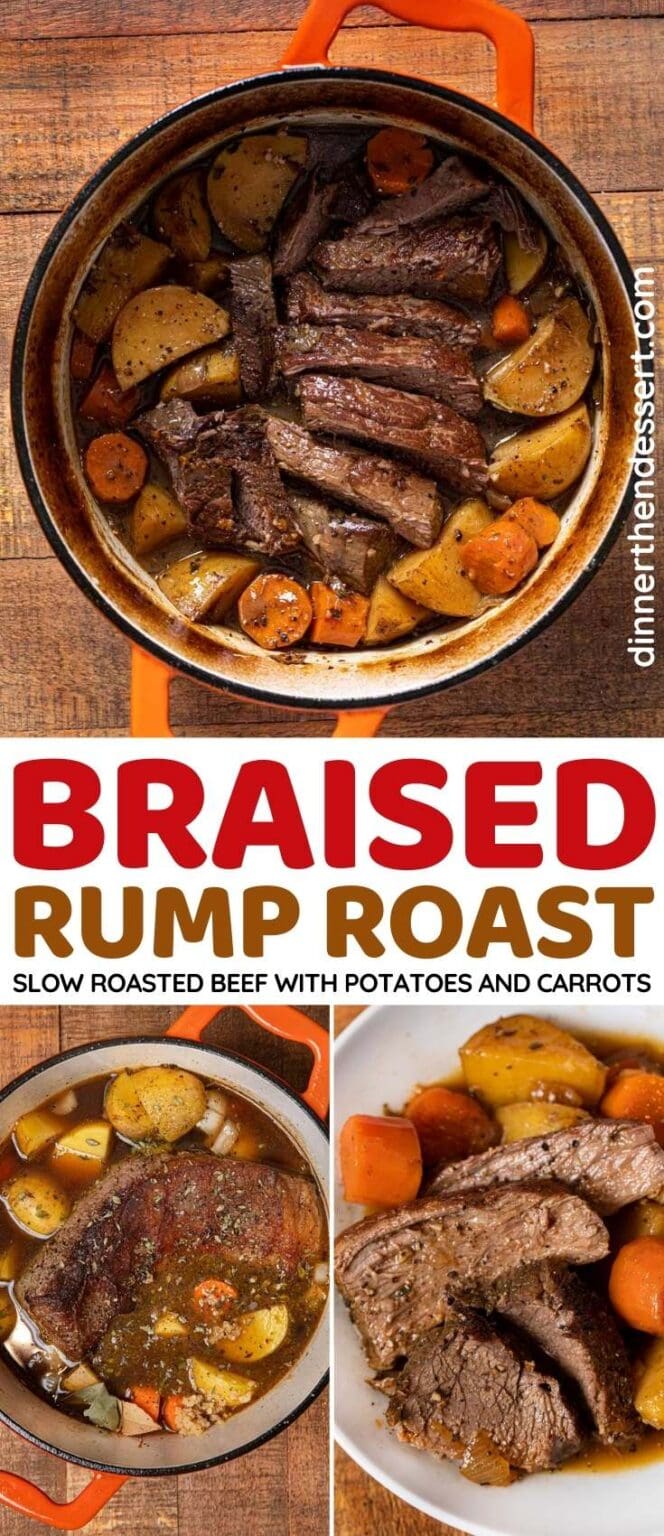 Easy Rump Roast Recipe (Makes Great Leftovers!) Dinner, then Dessert