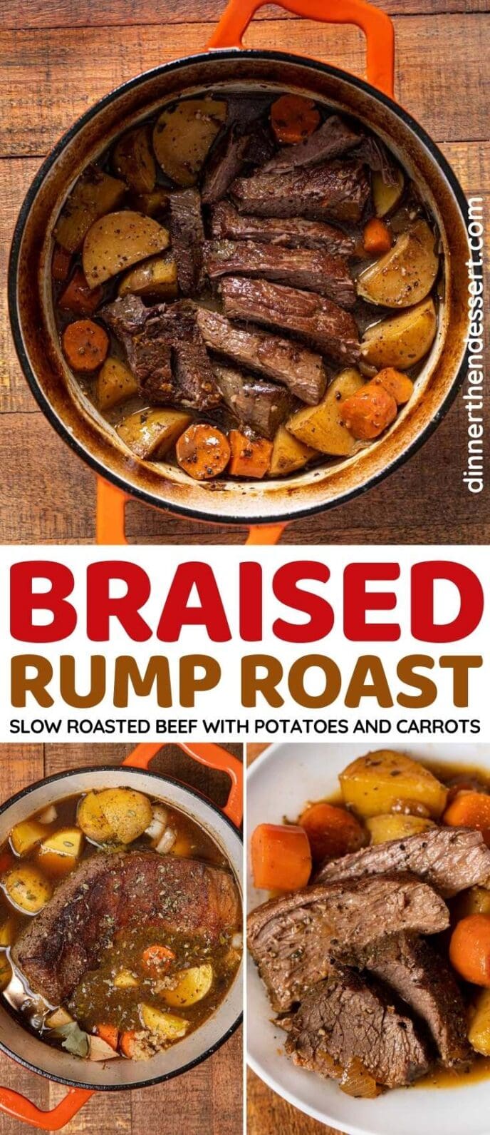Easy Rump Roast Recipe (Makes Great Leftovers!) - Dinner, then Dessert