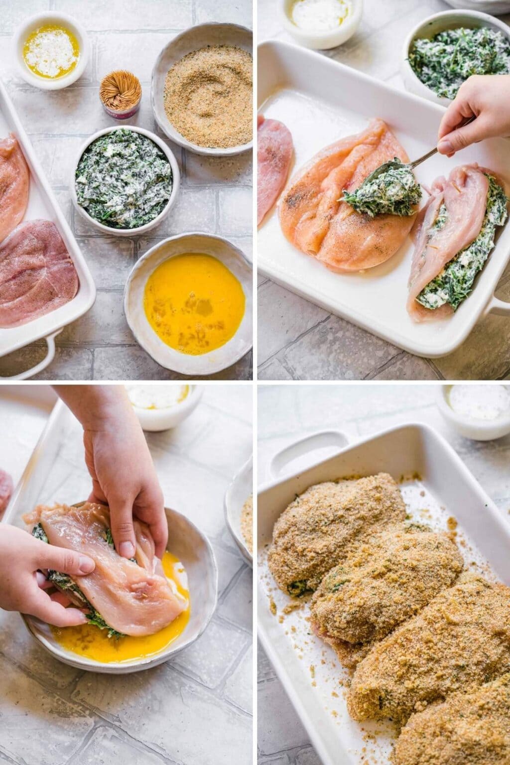 Stuffed Chicken Breast Recipe - Dinner, then Dessert