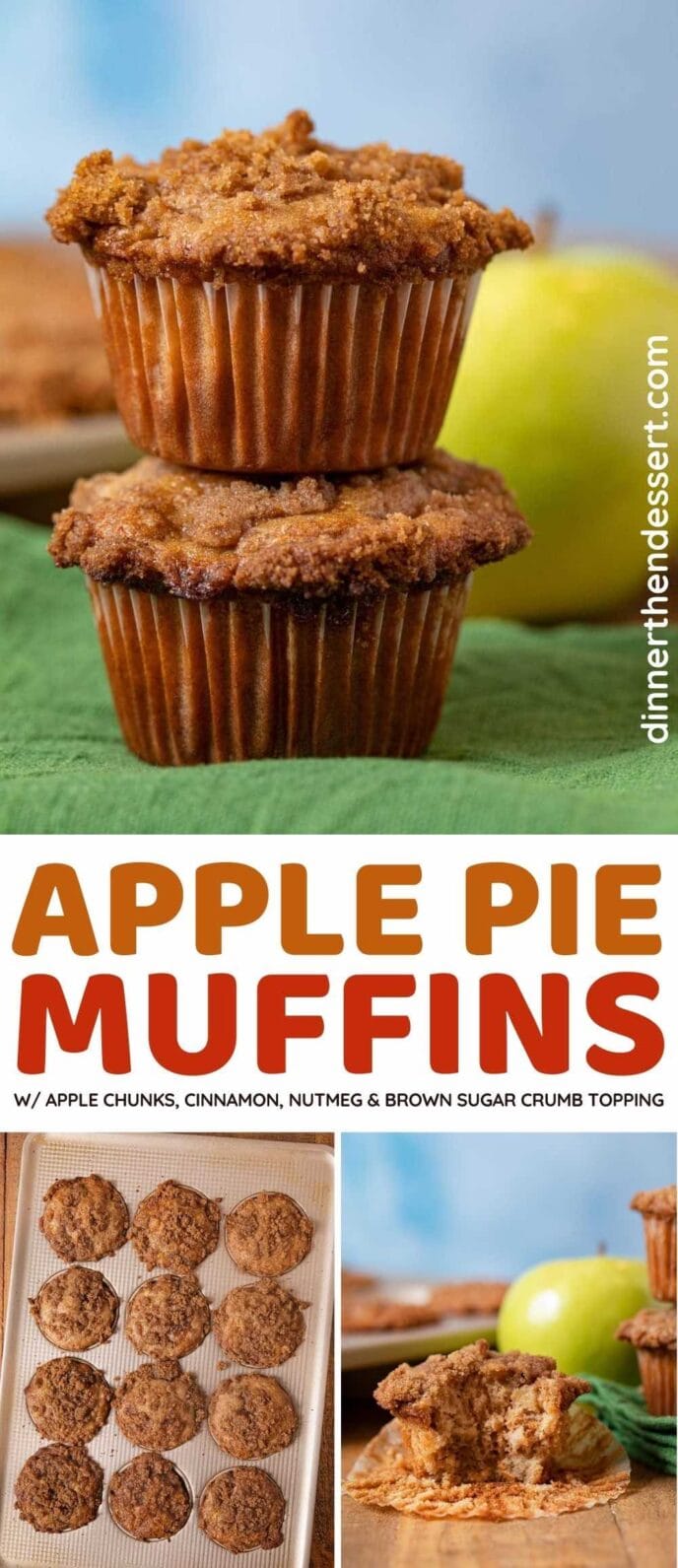 Spiced Apple Pie Muffins