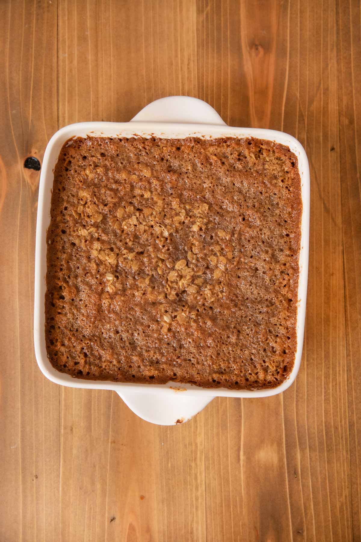 Baked Oatmeal in baking dish