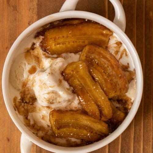 Easy Bananas Foster Cobbler Recipe Dinner, then Dessert