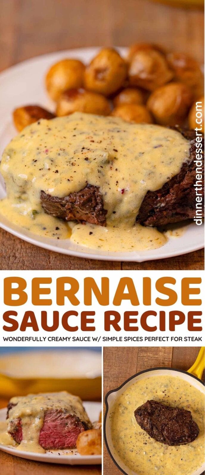 Bernaise Sauce collage