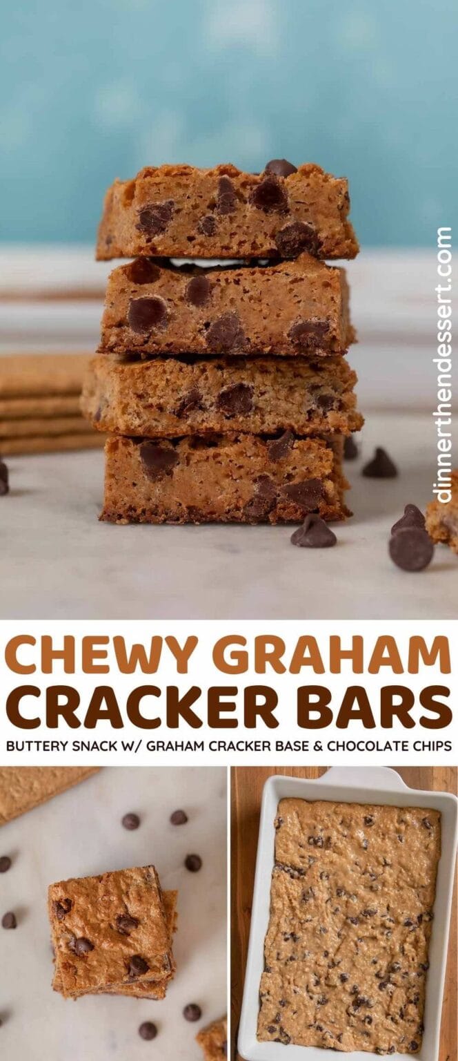 Chewy Graham Cracker Bars Recipe Dinner, then Dessert