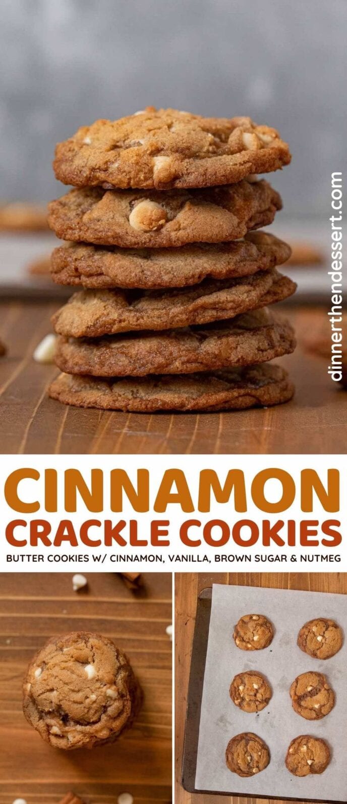 Cinnamon Crackle Cookie recipe