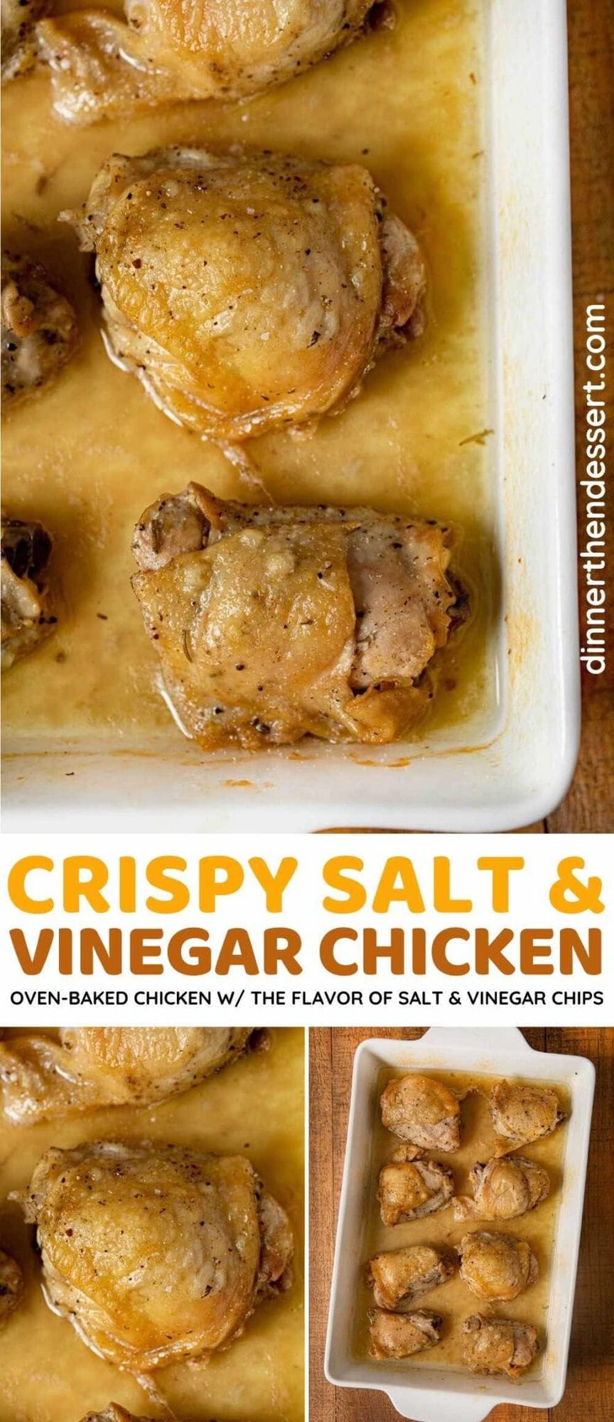 Crispy Salt and Vinegar Chicken Recipe Dinner, then Dessert