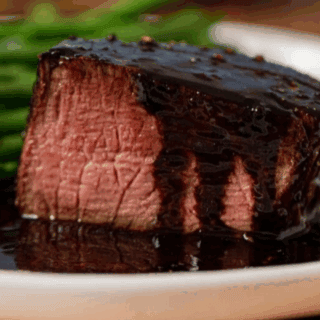 Served on plate