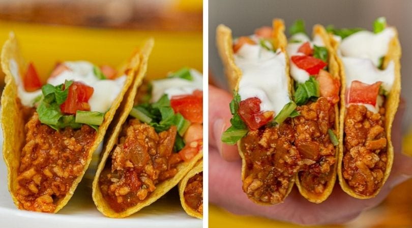 Ground Chicken Tacos Recipe - Dinner, then Dessert
