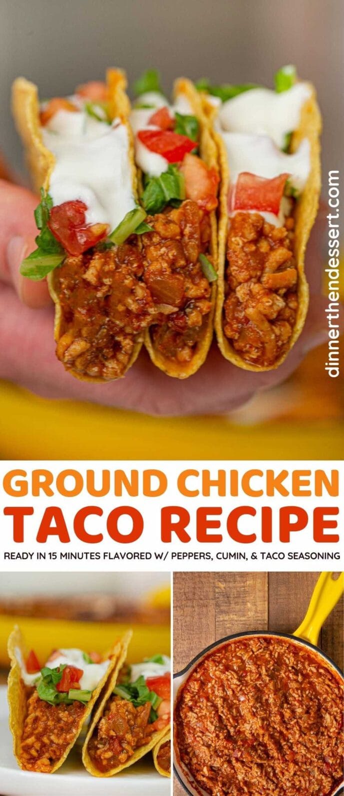 Ground chicken Tacos