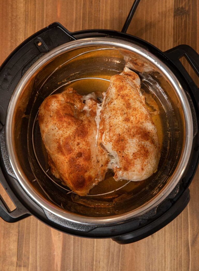 Instant Pot Frozen Chicken Breast Recipe Dinner, then Dessert