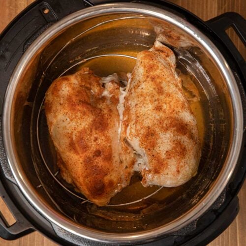 Instant Pot Frozen Chicken Breast Recipe - Dinner, then Dessert