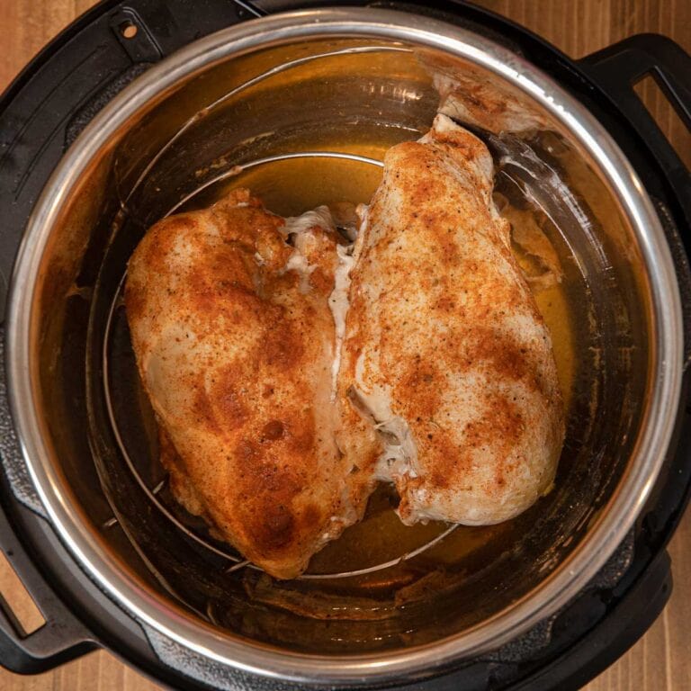 Instant Pot Frozen Chicken Breast Recipe - Dinner, Then Dessert