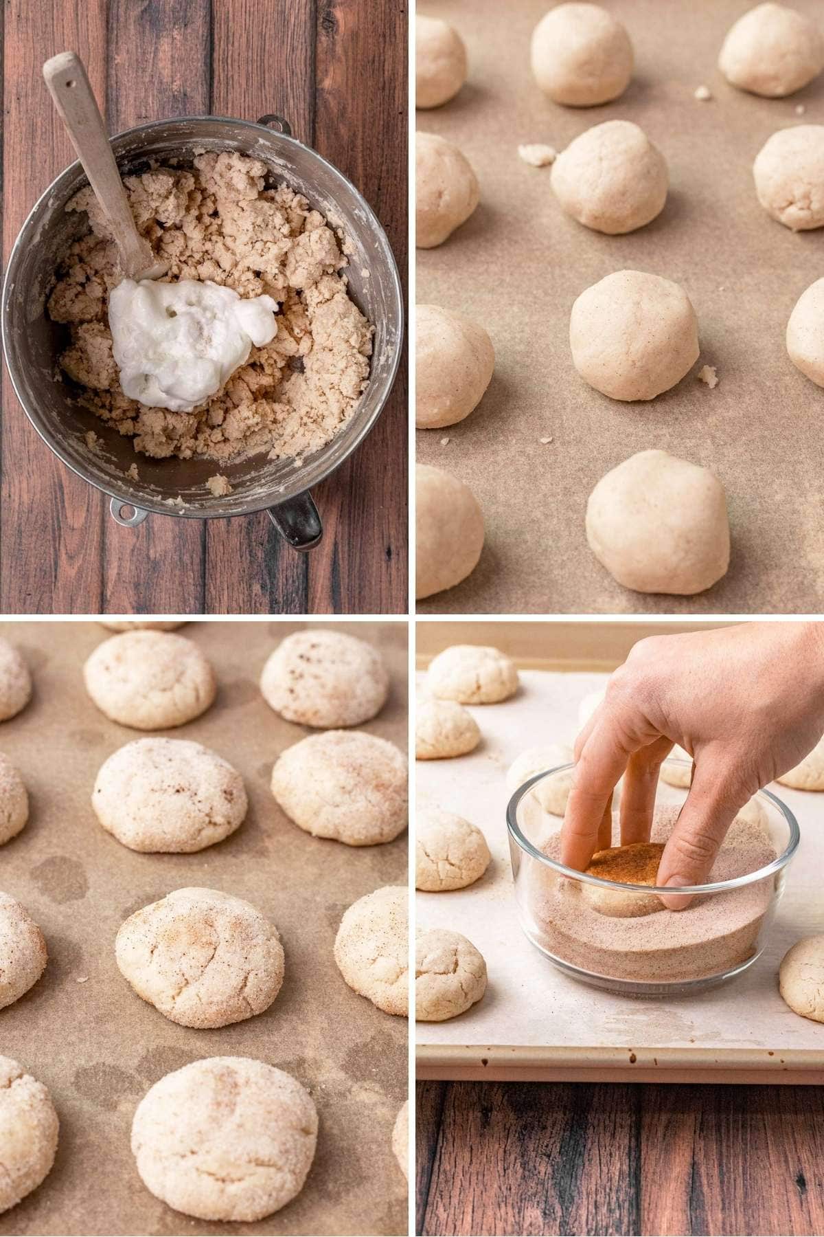 Mexican Cinnamon Cookies collage