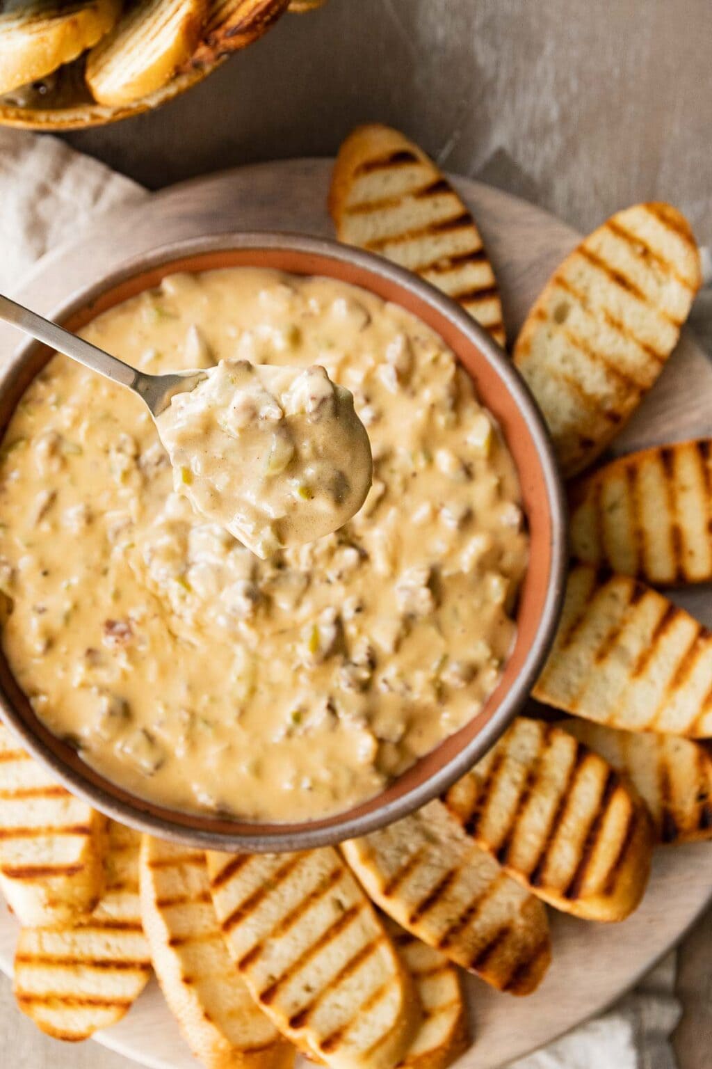 Philly Cheesesteak Dip recipe Dinner, then Dessert