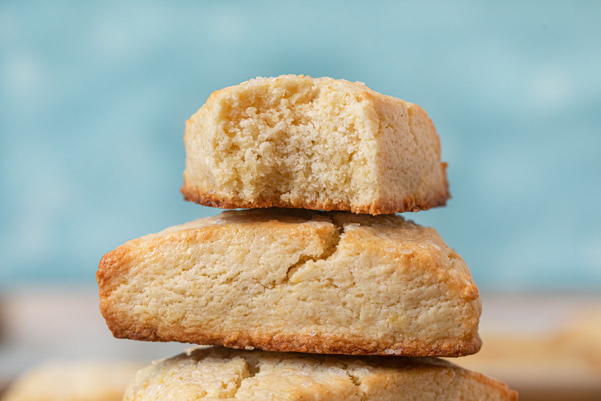 Classic Scones in stack